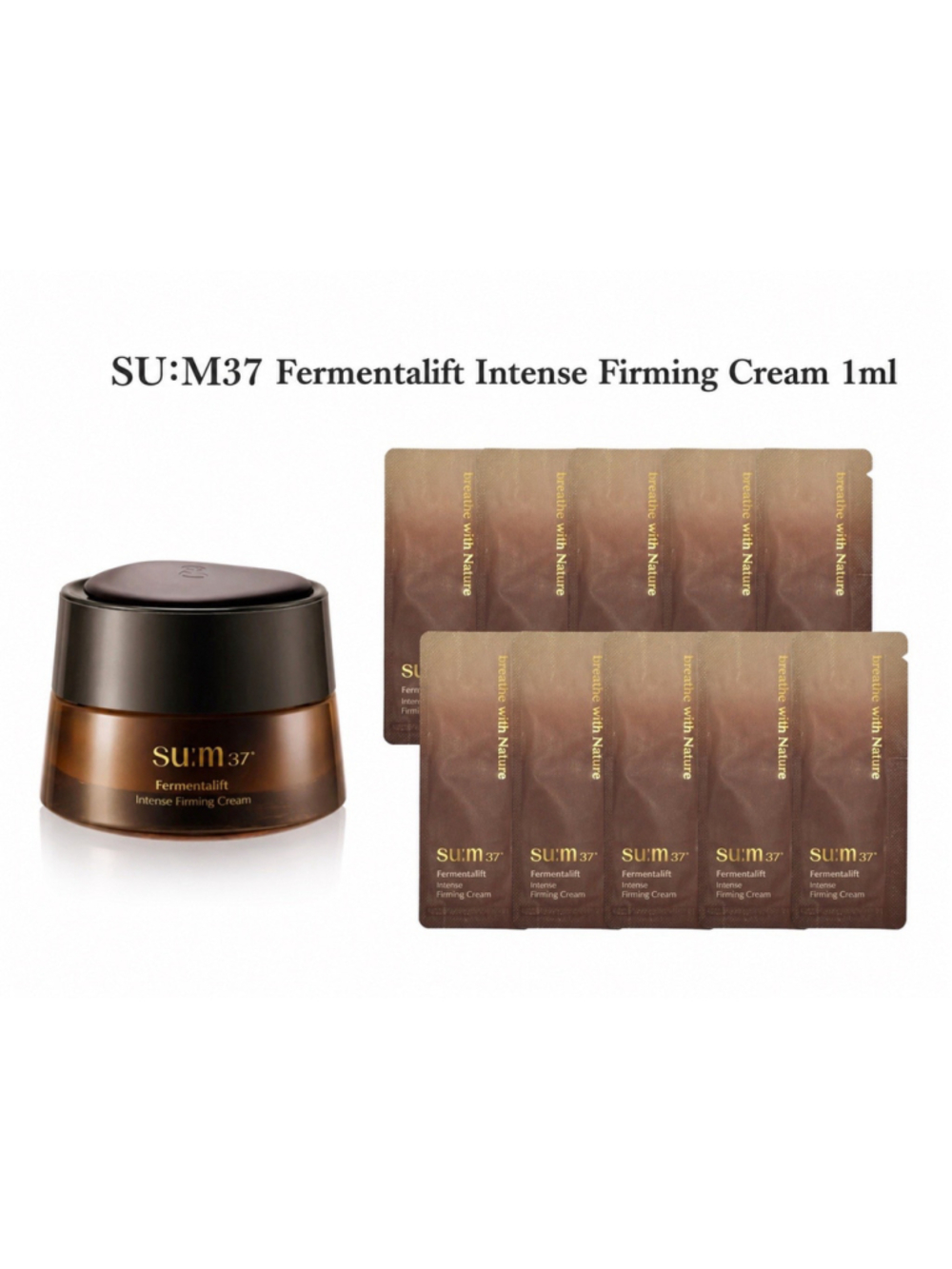 SU:M37 Fermentalift Intense Firming Cream 1ml x 100pcs (100ml) Anti Aging SUM37